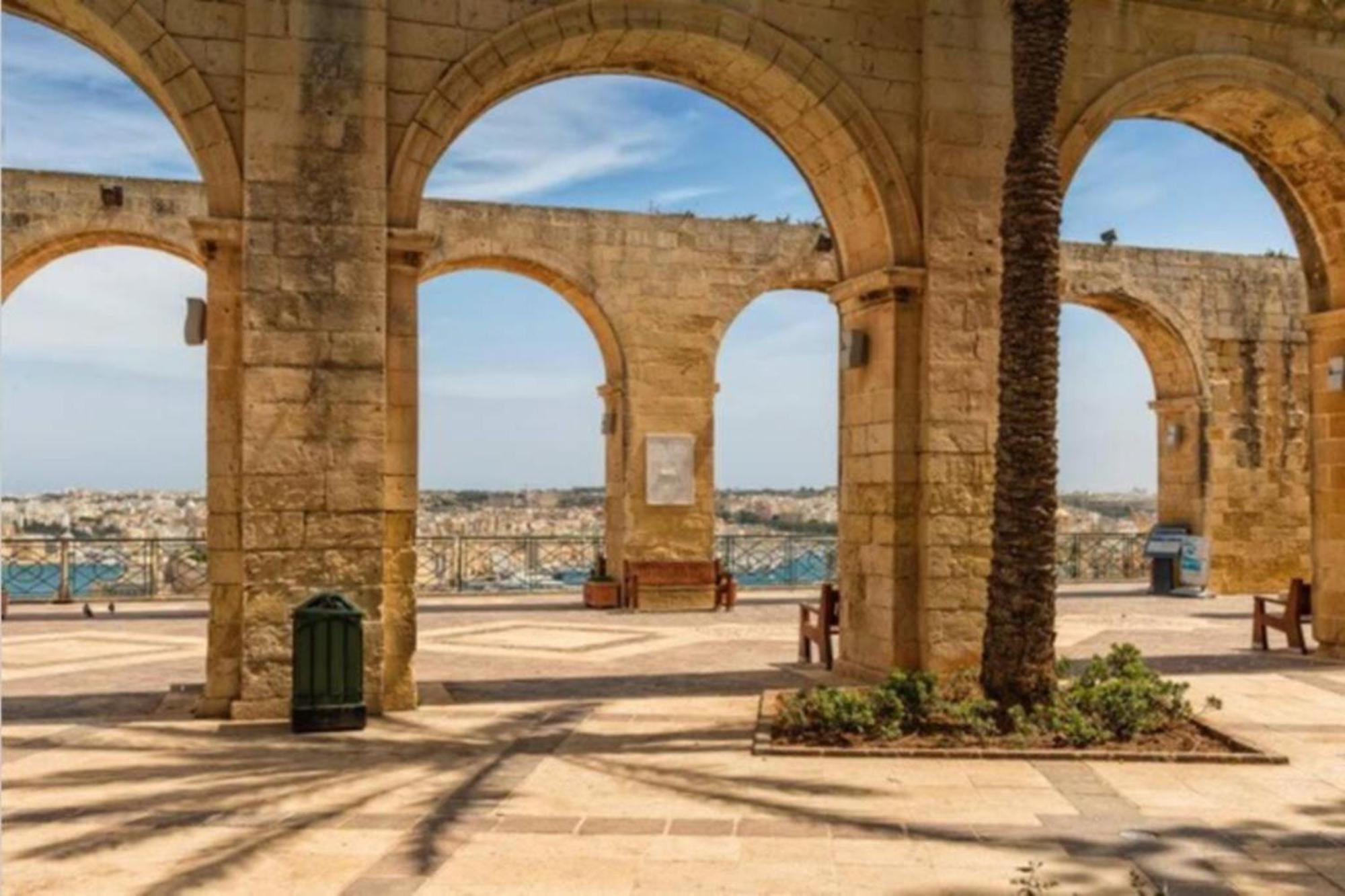 Authentic Gf Apartment With Terrace At The 3 Cities Marina Cospicua المظهر الخارجي الصورة